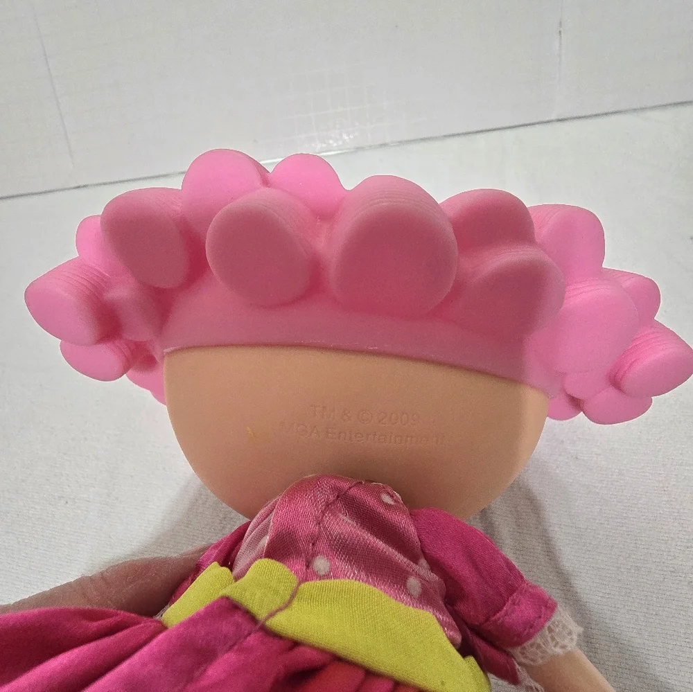 Lalaloopsy Jewel Sparkles Doll Full Size 12” Pink Hair & Crown Dress Shoes 2009 - Picture 7 of 11